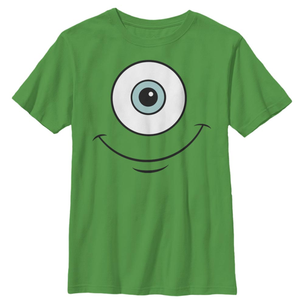 Pixar - Monsters - Mike Wazowski Mikes Eyeball - Halloween - Kids T-Shirt - Kelly green - Front