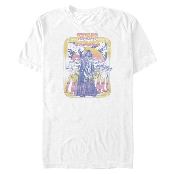 Star Wars - Darth Vader & Stormtroopers Pop Troops - Men's T-Shirt - White - Front