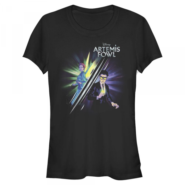 Disney Classics - Artemis Fowl - Skupina Artemis Holly Split - Women's T-Shirt - Black - Front