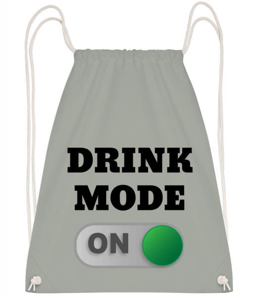 Drink Mode On - Drawstring Backpack - Anthracite - Vorn