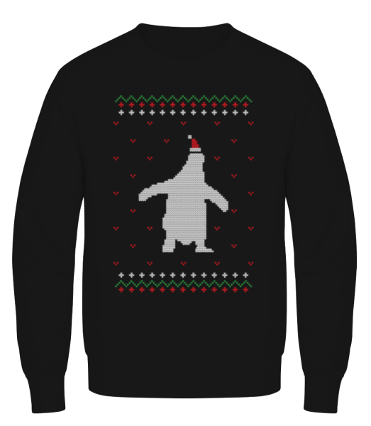 Ugly Penguin - Men's Sweatshirt - Black - Front