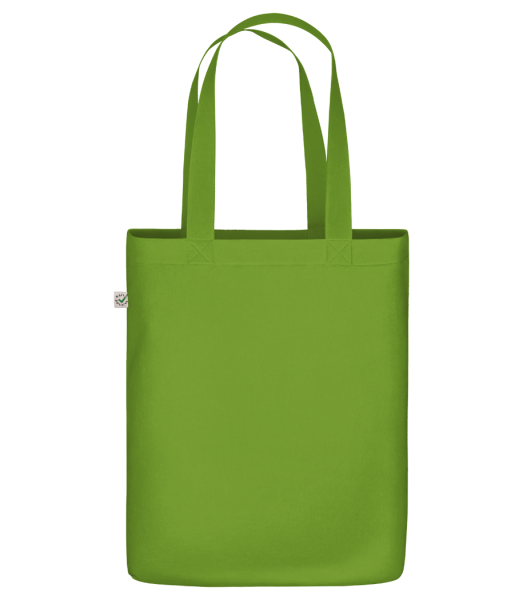 Organic tote bag - Olive - Front