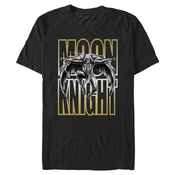Marvel - Moon Knight - Moon Knight Moon Jumps - Men's T-Shirt - Black - Front