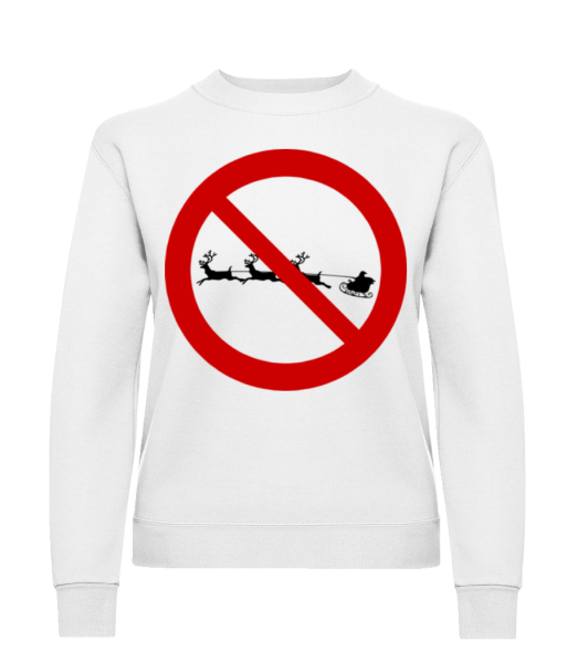 Anti Christmas - Women's Sweatshirt - White - Front
