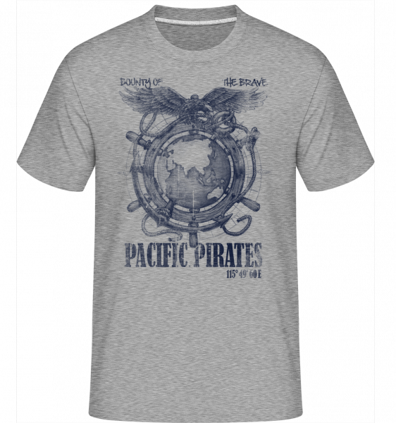 Pacific Pirates -  Shirtinator Men's T-Shirt - Heather grey - Vorn