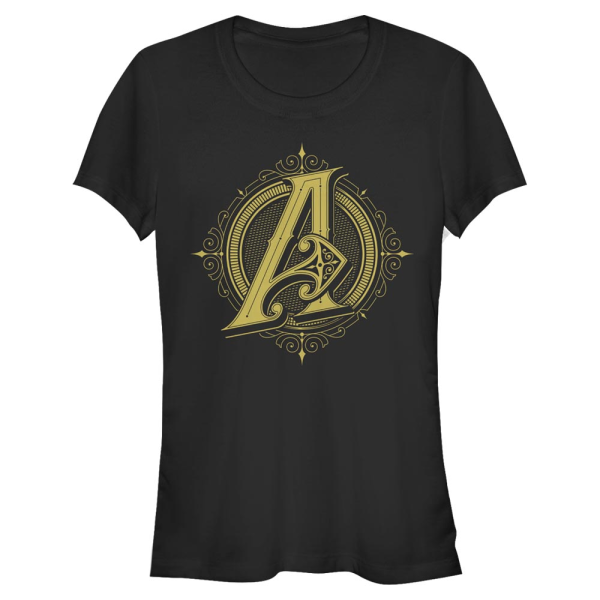 Marvel - Avengers - Logo Steampunk Avenger - Women's T-Shirt - Black - Front