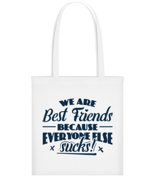 We Are Best Friends - Tote Bag - White - Front
