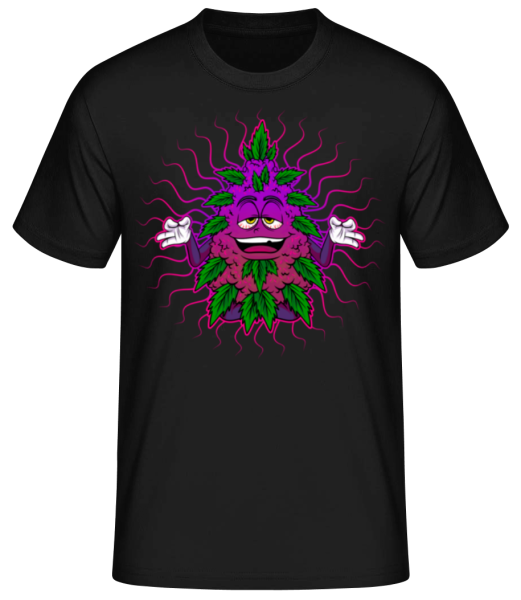 Purple Haze - Men's Basic T-Shirt - Black - Front