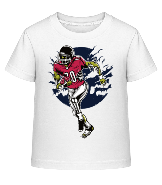 Zombie Football - Kid's Shirtinator T-Shirt - White - Front