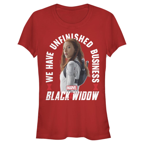 Marvel - Black Widow - Black Widow Arch - Women's T-Shirt - Red - Front