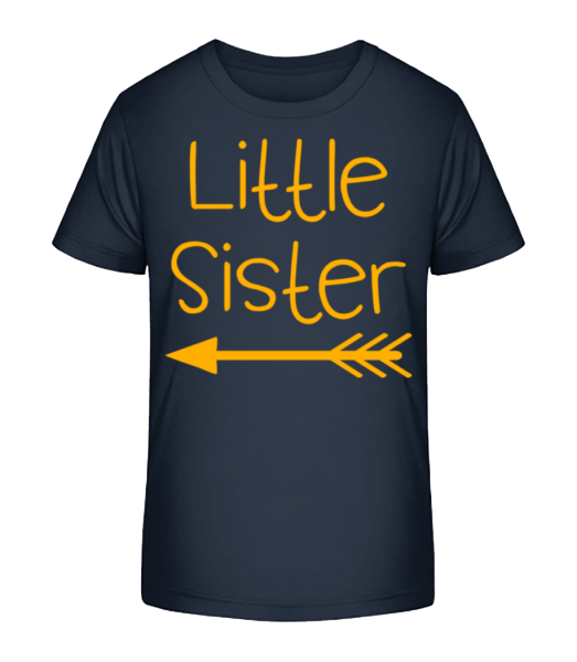Little Sister - Kid's Bio T-Shirt Stanley Stella - Navy - Front