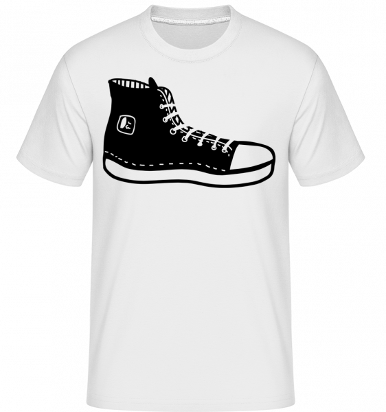 Hipster Shoes -  Shirtinator Men's T-Shirt - White - Vorn