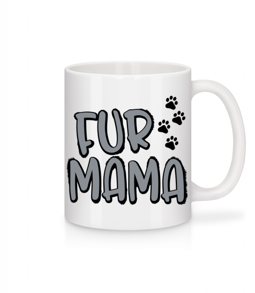 Fur Mama - Mug - White - Vorn