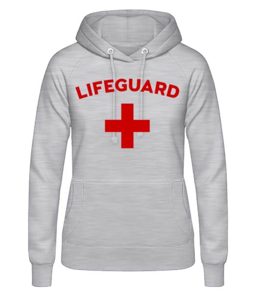 Lifeguard - Women's Hoodie - Heather grey - Front