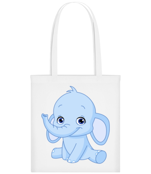 Elephant Comic - Tote Bag - White - Front