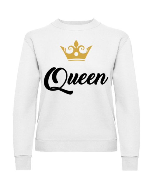Queen - Women's Sweatshirt - White - Front