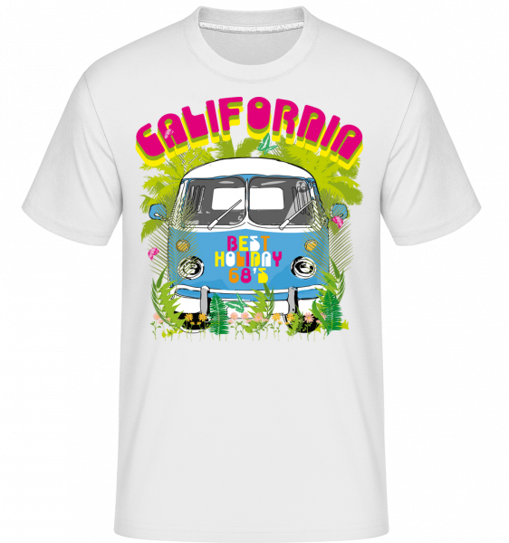 California Bus -  Shirtinator Men's T-Shirt - White - Vorn