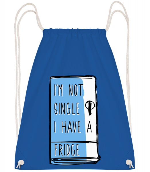 I Have A Fridge - Drawstring Backpack - Royal blue - Vorn