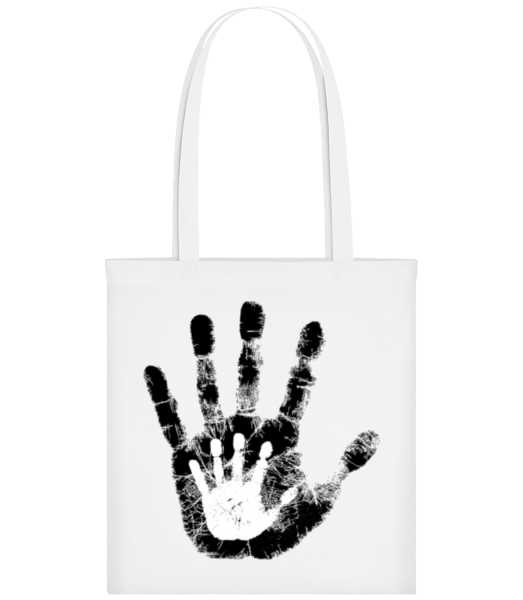 Hand Parents Kid - Tote Bag - White - Front