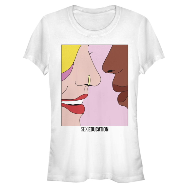 Netflix - Sex Education - Maeve & Eric Whisper - Women's T-Shirt - White - Front