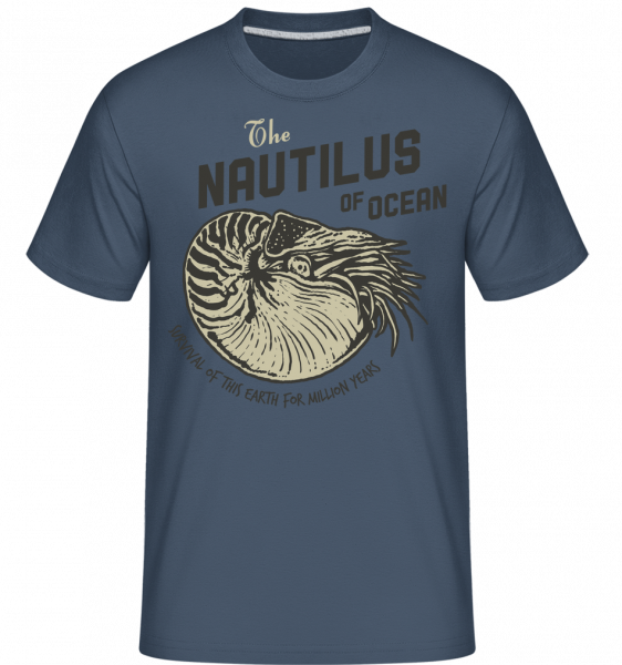 Nautilus -  Shirtinator Men's T-Shirt - Denim - Vorn