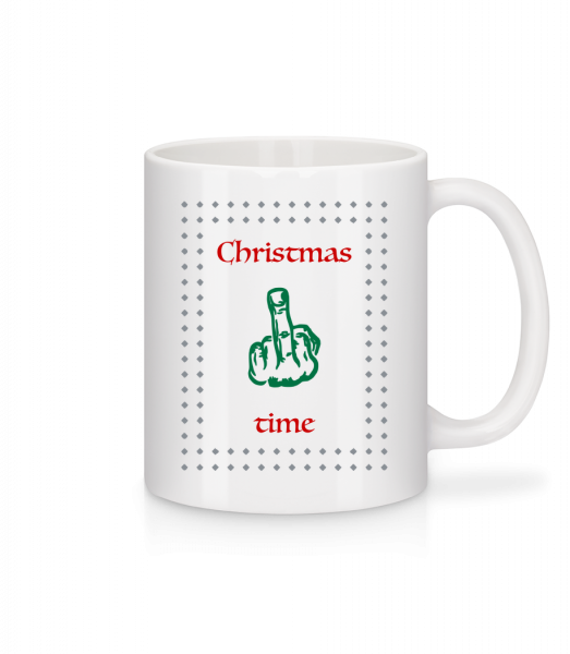 Christmas Time - Mug - White - Vorn