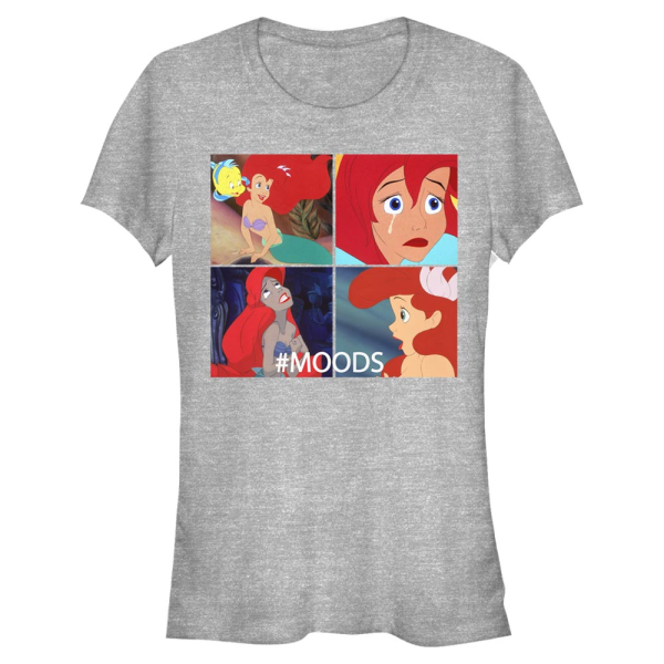Disney - The Little Mermaid - Malá mořská víla Moods - Women's T-Shirt - Heather grey - Front