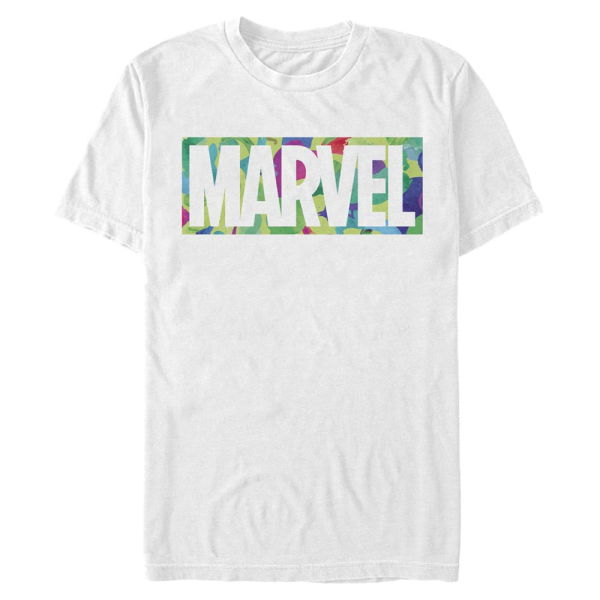 Marvel - Logo Colorful - Men's T-Shirt - White - Front