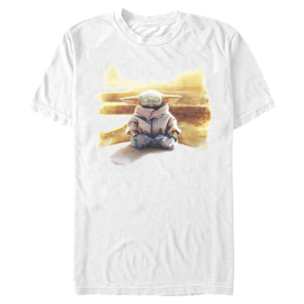 Star Wars - The Mandalorian - Grogu Awakening - Men's T-Shirt - White - Front