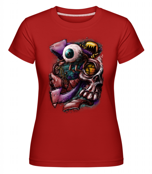 Eye flight -  Shirtinator Women's T-Shirt - Red - Vorn