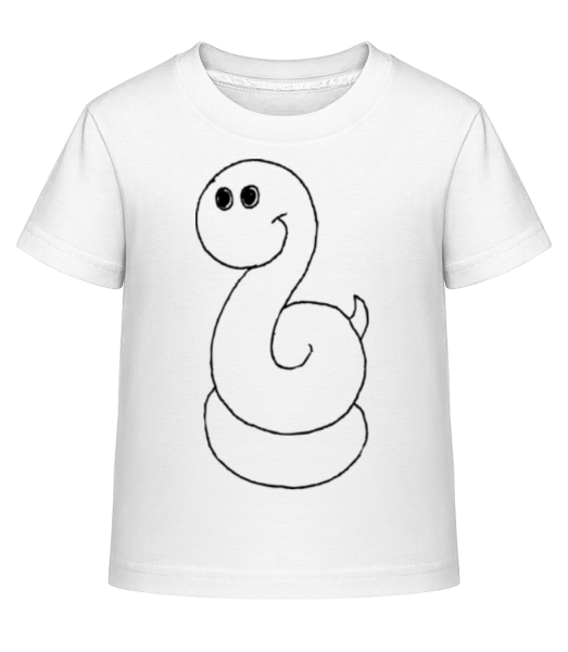 Kids Comic - Snake - Kid's Shirtinator T-Shirt - White - Front
