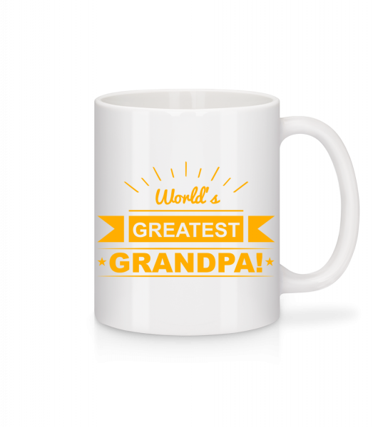 World's Greatest Grandpa - Mug - White - Vorn