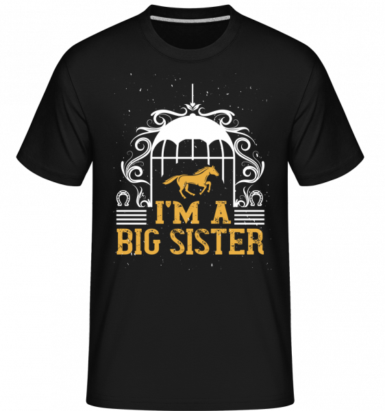I'm A Big Sister -  Shirtinator Men's T-Shirt - Black - Vorn