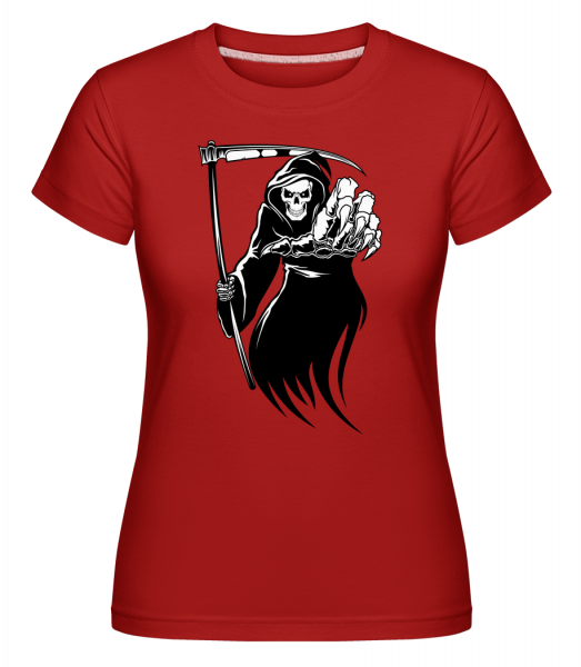 The Death -  Shirtinator Women's T-Shirt - Red - Vorn