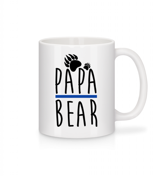 Papa Bear - Mug - White - Vorn