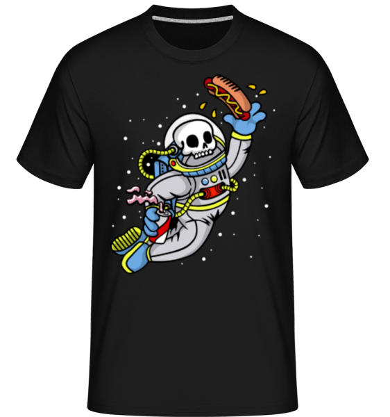 Astronout Skull -  Shirtinator Men's T-Shirt - Black - Front