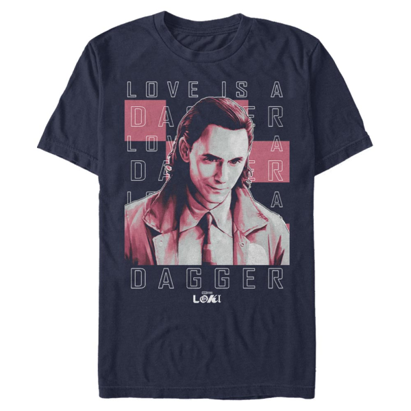 Marvel - Loki - Loki Not The Same - Men's T-Shirt - Navy - Front