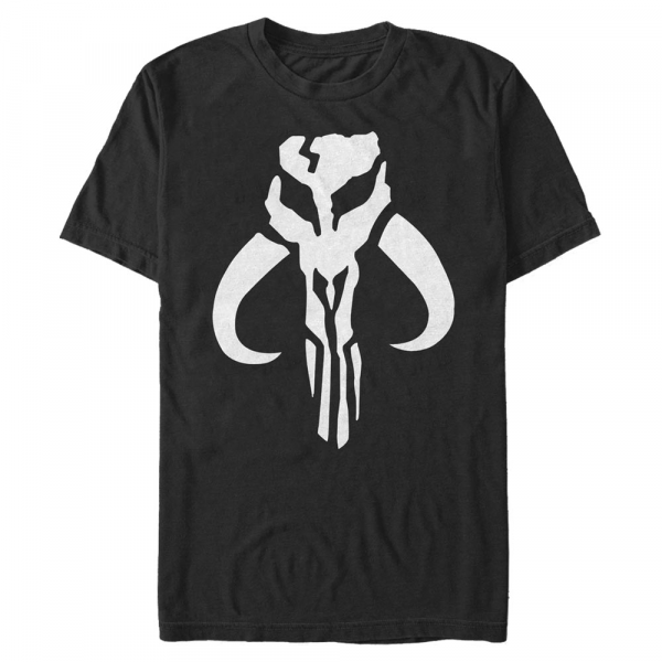 Star Wars - Mandalore Mandalorian Logo - Men's T-Shirt - Black - Front