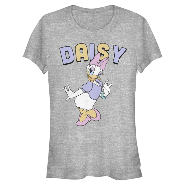 Disney - Mickey Mouse - Daisy Duck - Women's T-Shirt - Heather grey - Front