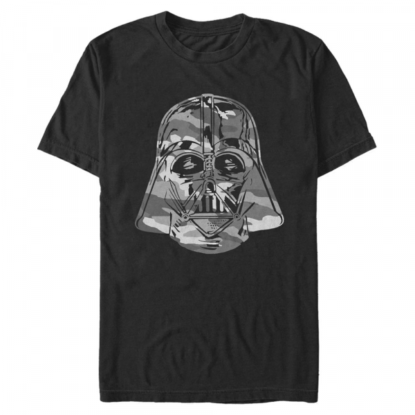 Star Wars - Darth Vader Camo Vader - Men's T-Shirt - Black - Front