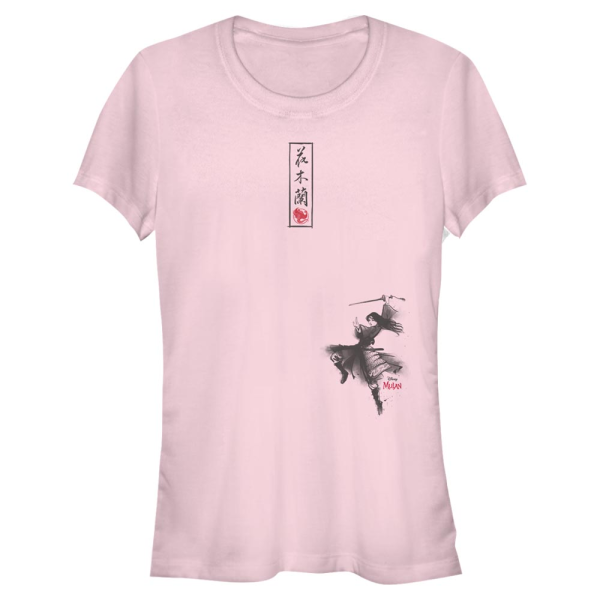 Disney - Mulan - Mulan Scroll - Women's T-Shirt - Pink - Front