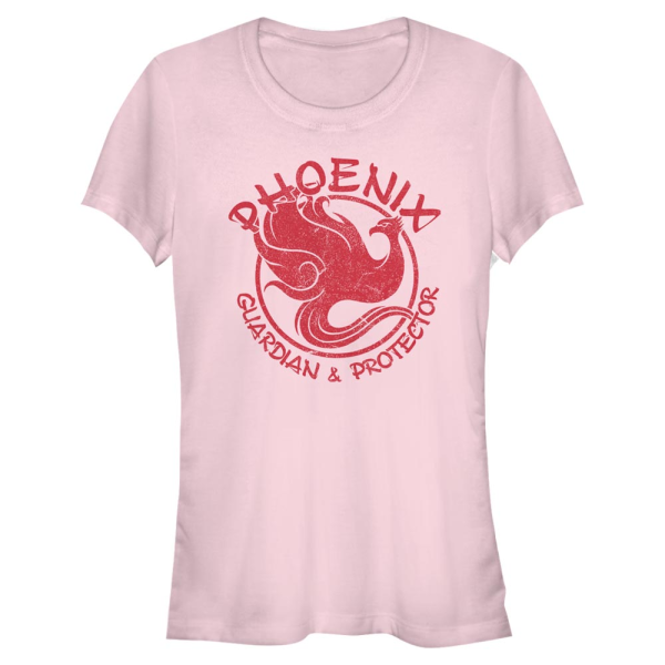Disney - Mulan - Phoenix Circle - Women's T-Shirt - Pink - Front