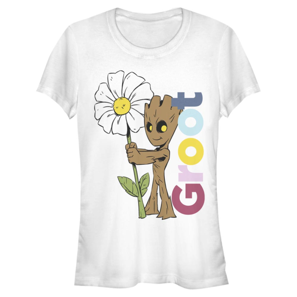 Marvel - Guardians of the Galaxy - Groot Oversize - Women's T-Shirt - White - Front
