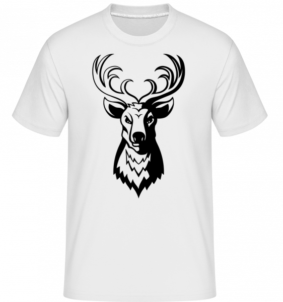 Deer -  Shirtinator Men's T-Shirt - White - Vorn