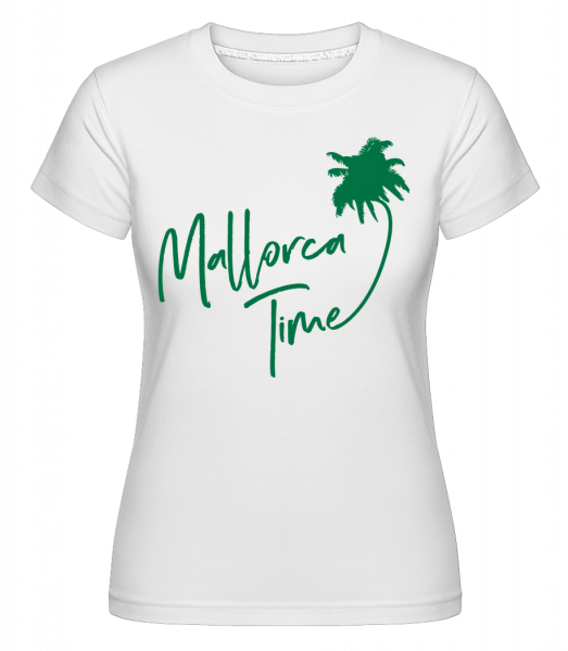 Mallorca Time -  Shirtinator Women's T-Shirt - White - Vorn