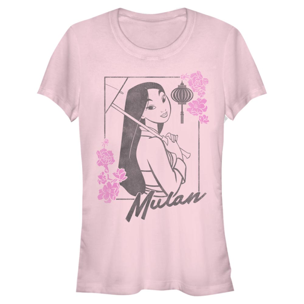 Disney - Mulan - Mulan Pretty - Women's T-Shirt - Pink - Front