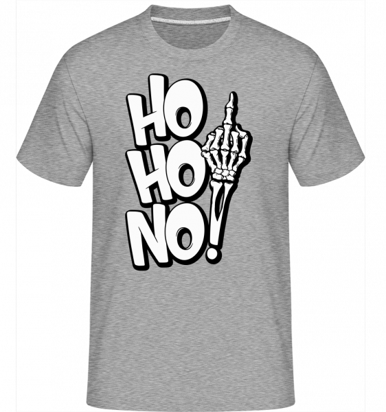 Ho Ho No -  Shirtinator Men's T-Shirt - Heather grey - Vorn