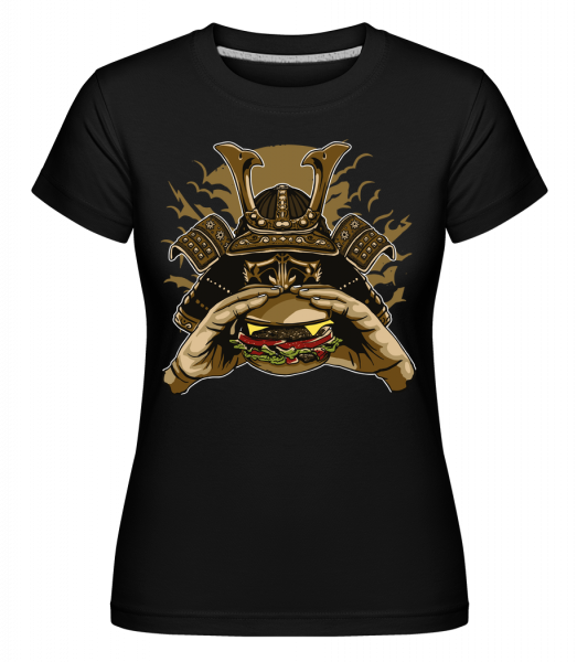 Samurai Burger -  Shirtinator Women's T-Shirt - Black - Vorn