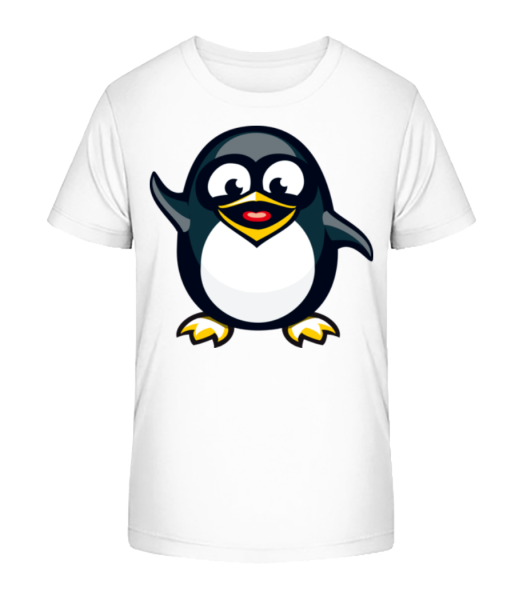 Penguin Kids - Kid's Bio T-Shirt Stanley Stella - White - Front