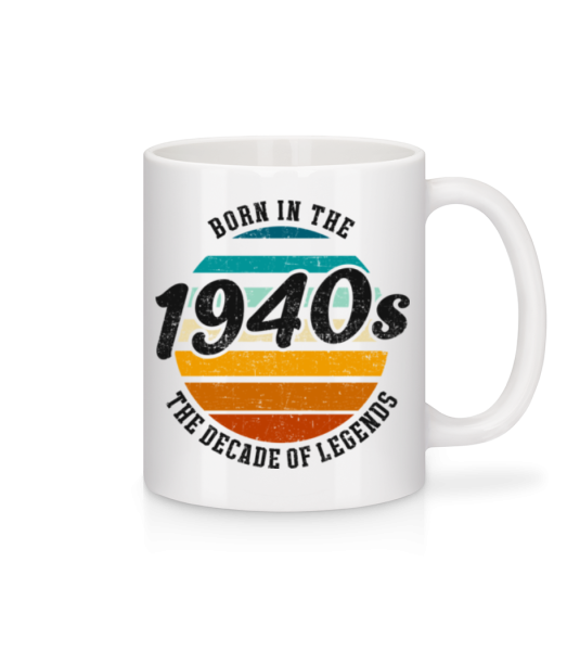 1940 The Decade Of Legends - Mug - White - Front